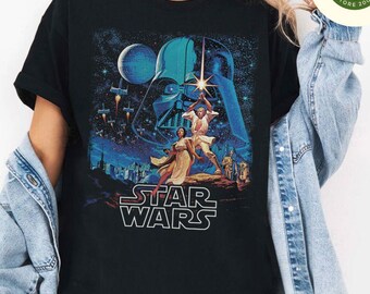 Vintage Disney Star Wars Shirt, Disneyland After Dark Star Wars Nite, Galaxy's Edge Star Wars Family Vacation 2025, Star Wars Birthday Boy