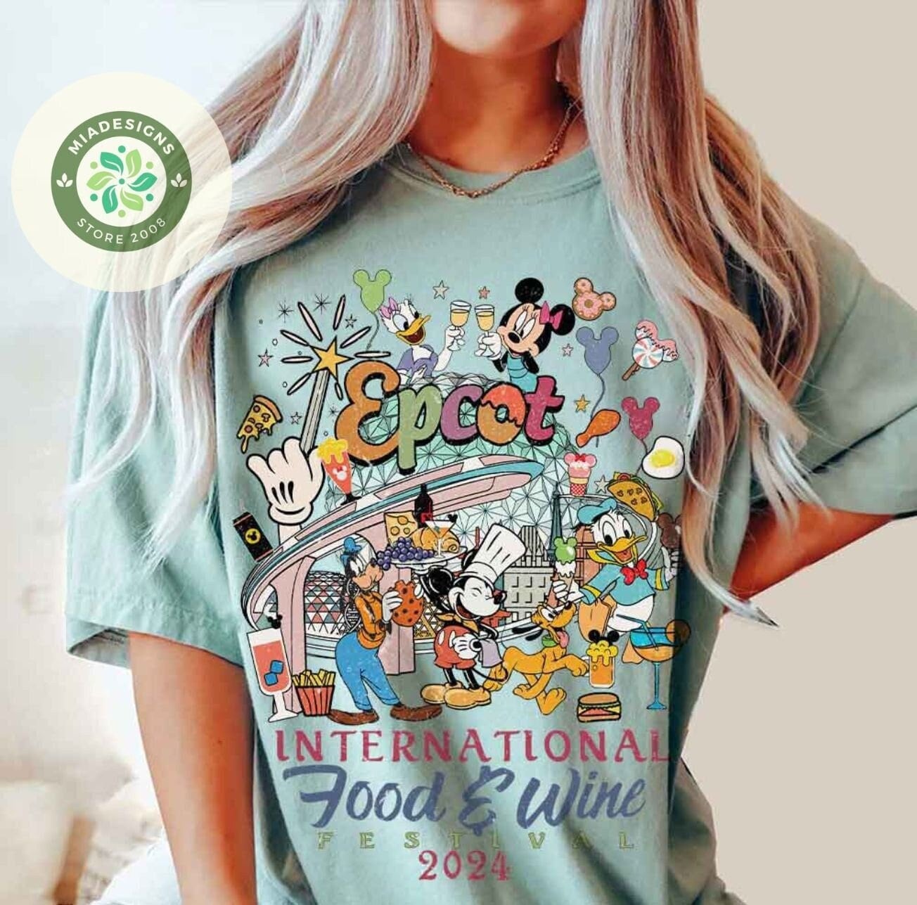 Food and Wine Festival Tshirt - Etsy, image size:1304x1287