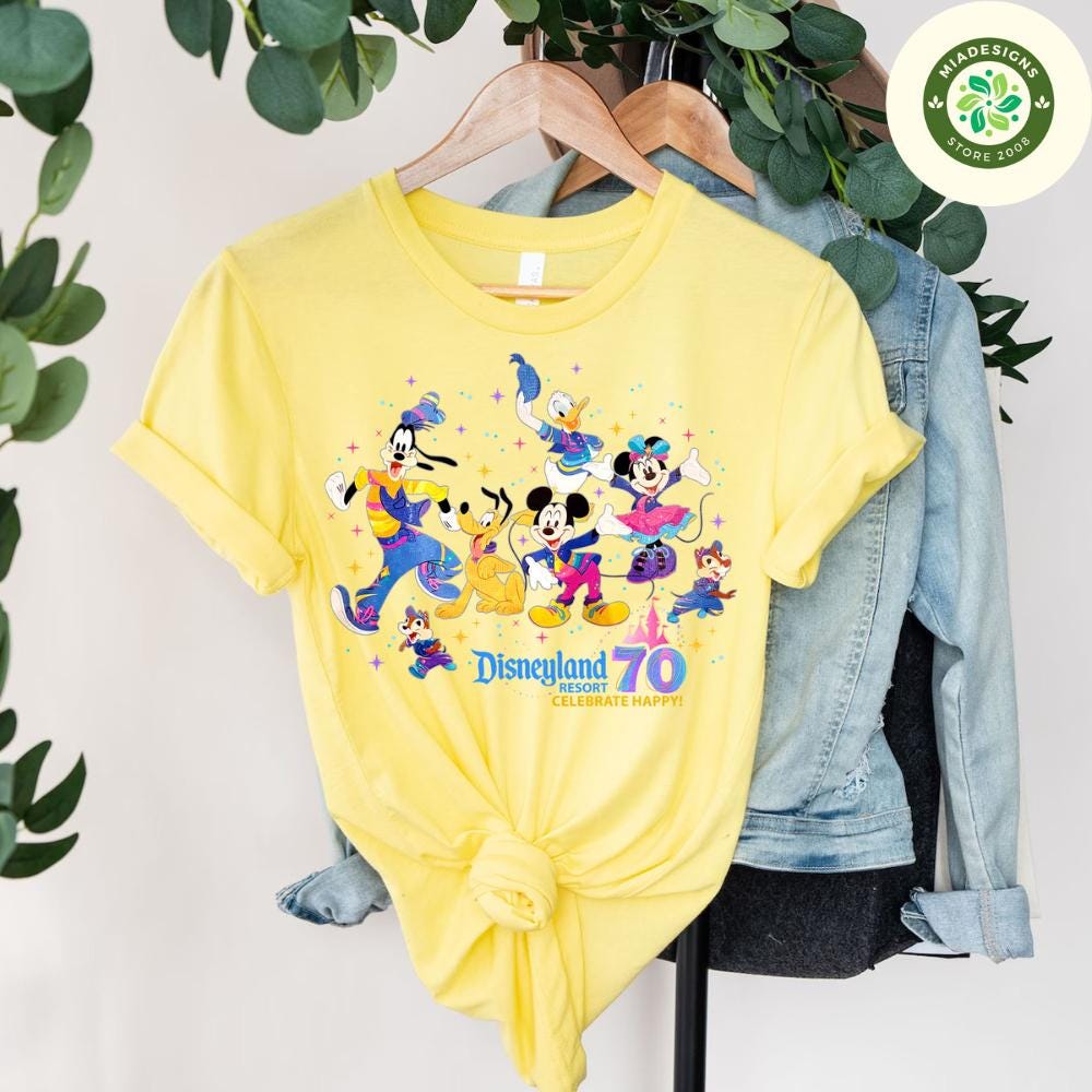 Mickey and Friends Celebrate Happy Disneyland 70th Anniversary