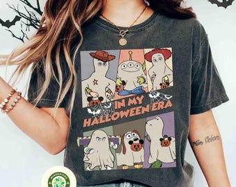 In My Halloween Era T-shirt, Disney Toy Story Ghost Halloween shirt, Toy Story Halloween Pumpkin T-shirt, Halloween Toy Story Land Tee