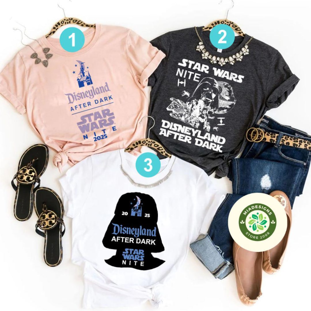 Disneyland After Dark Star Wars Nite Shirt, Galaxy's Edge Family