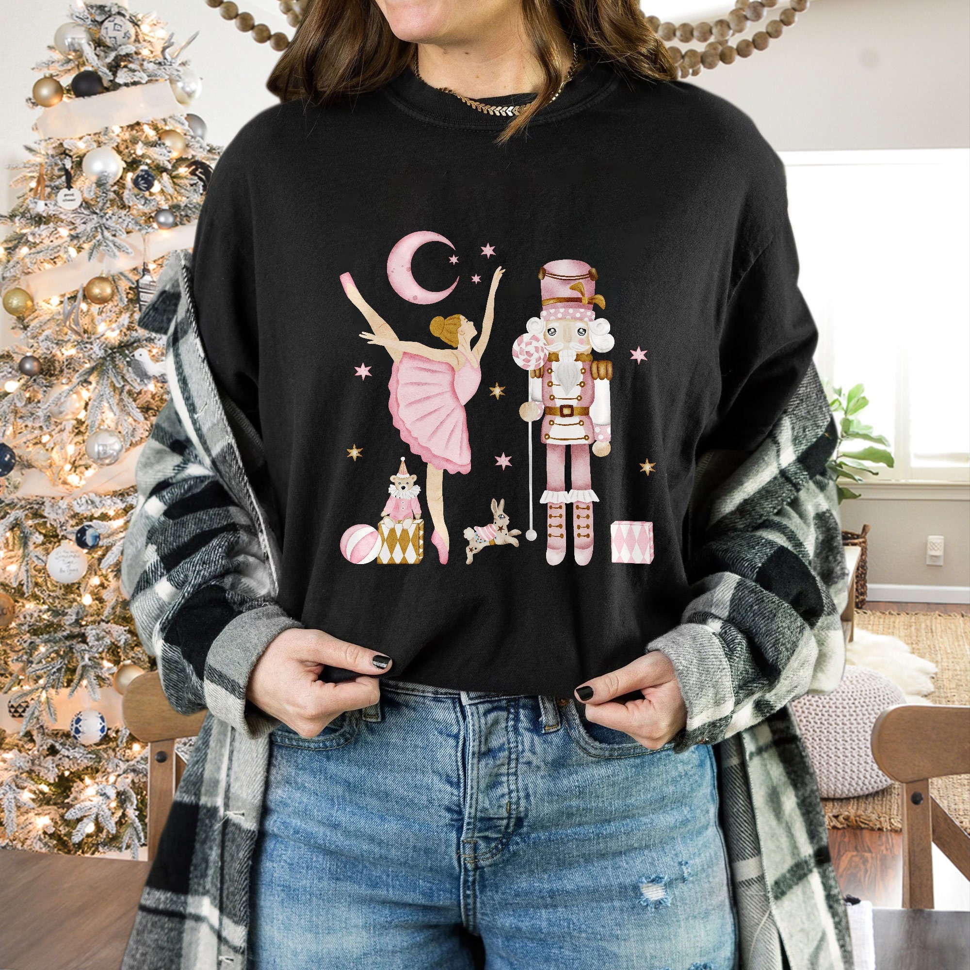 Nutcracker Sweatshirt Kids - Etsy
