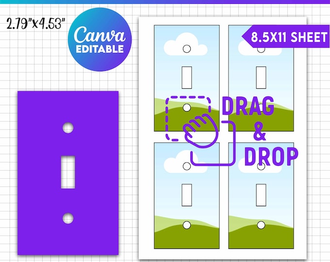 SVG 26 Light Switch SVG Labels Options Bundle / Easy to Use / Outlet ...