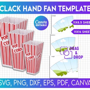 Modèle de boîte de pop corn, boîte de pop corn Svg, Svg de boîte de collation, boîte de cadeau, modèle de boîte de collation, modèle de bol de pop corn, taille boîte de pop corn