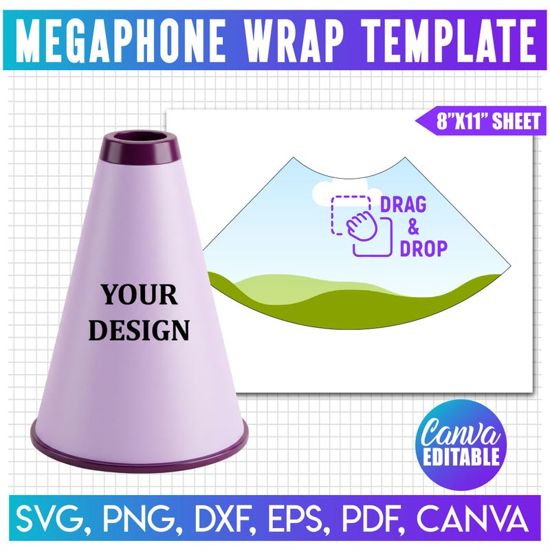 Customized Mega Phones Megaphone Party Stickers - Etsy