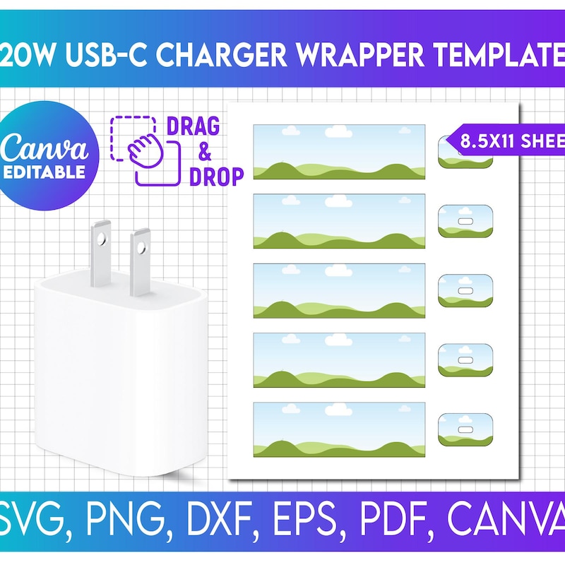 Usb Template - Etsy