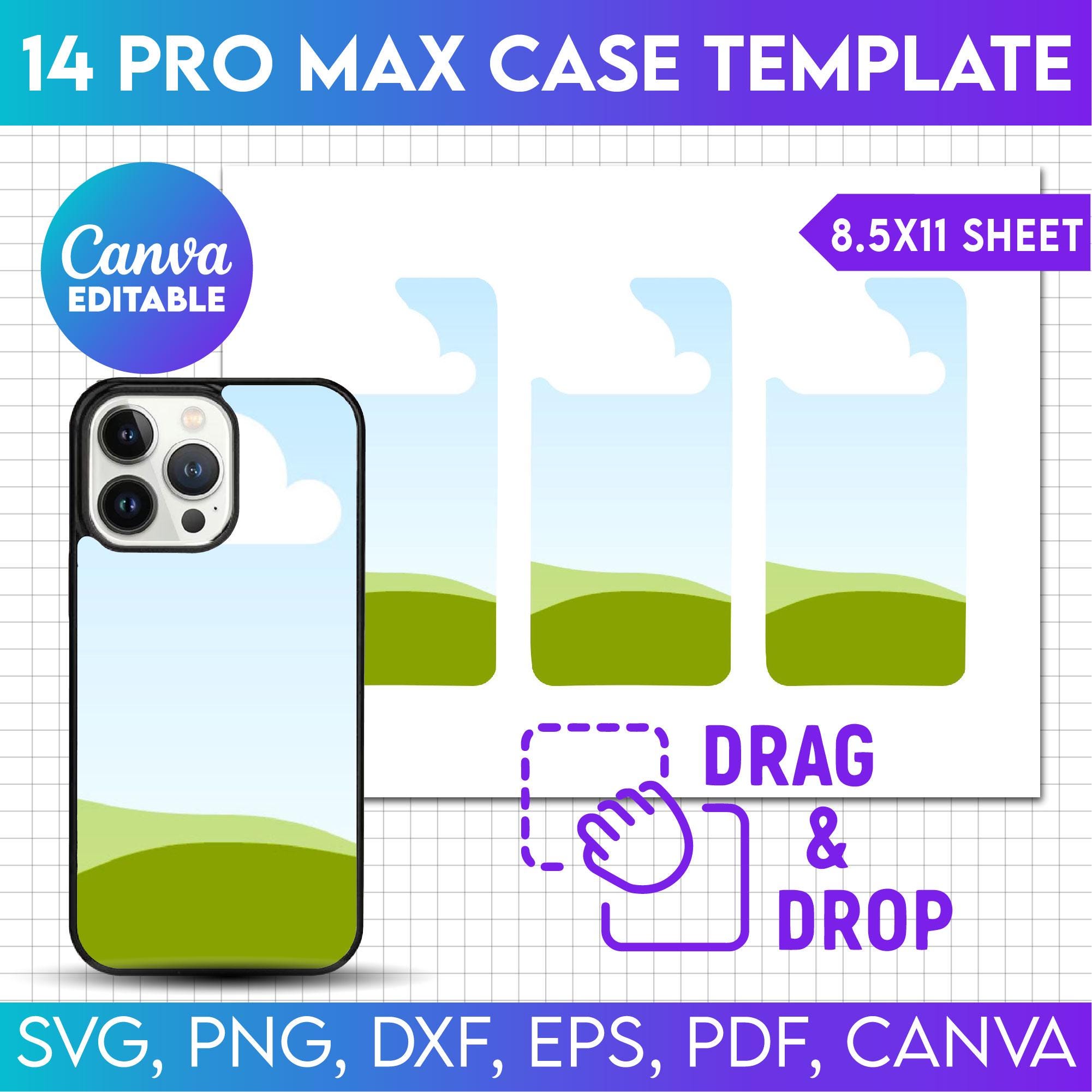 Phone Case 14 PRO MAX Template, iPhone 14 Pro Max SVG, Phone case sublimation template, iPhone 14 Pro Max template