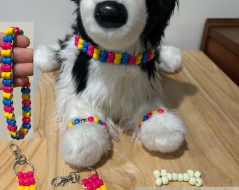 Essa/Plushie Pride themed Kandi Gear Set