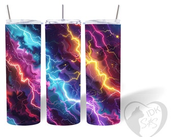 Lightning 20oz Tumbler wrap