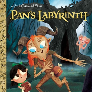 Pan's Labyrinth A Little Goldenish Book Cover Not Full Book image 2