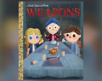Weapons - A Little Goldenish Book Cover (Not Full Book)