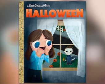 Halloween - A Little Goldenish Book Cover (Not Full Book)