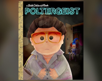 Poltergeist - A Little Goldenish Book Cover (Not Full Book)