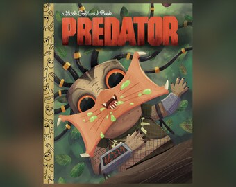 Predator - A Little Goldenish Book Cover (Not Full Book)
