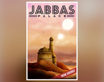 Jabba's Palace Travel Poster