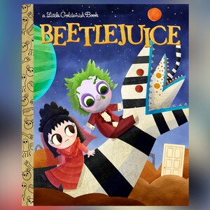 Beetlejuice - Ein kleines goldenes Buch (kein ganzes Buch)