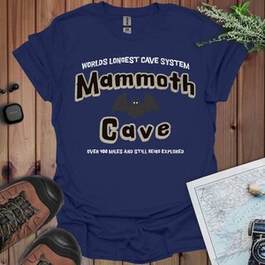 Mammoth Cave National Park Longest Cave T-Shirt - Ultimate Softness Cotton Blend - Flattering Fit For All Shapes - Built To Last Tee