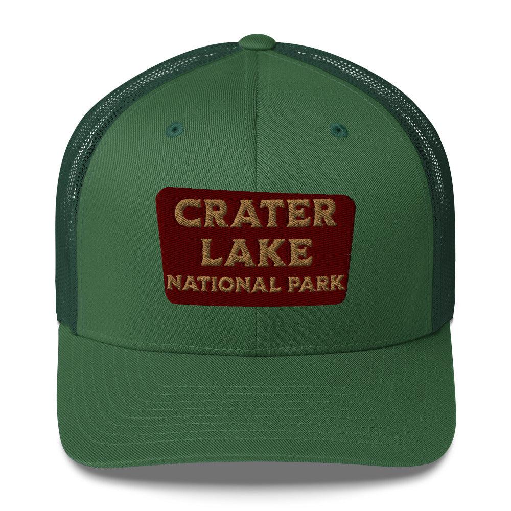 Crater Lake National Park Embroidered Trucker Hat Sewn  display picture 1