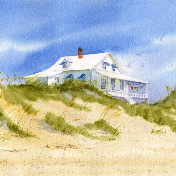 Sunwashed Pawley's Island Beach Cottage