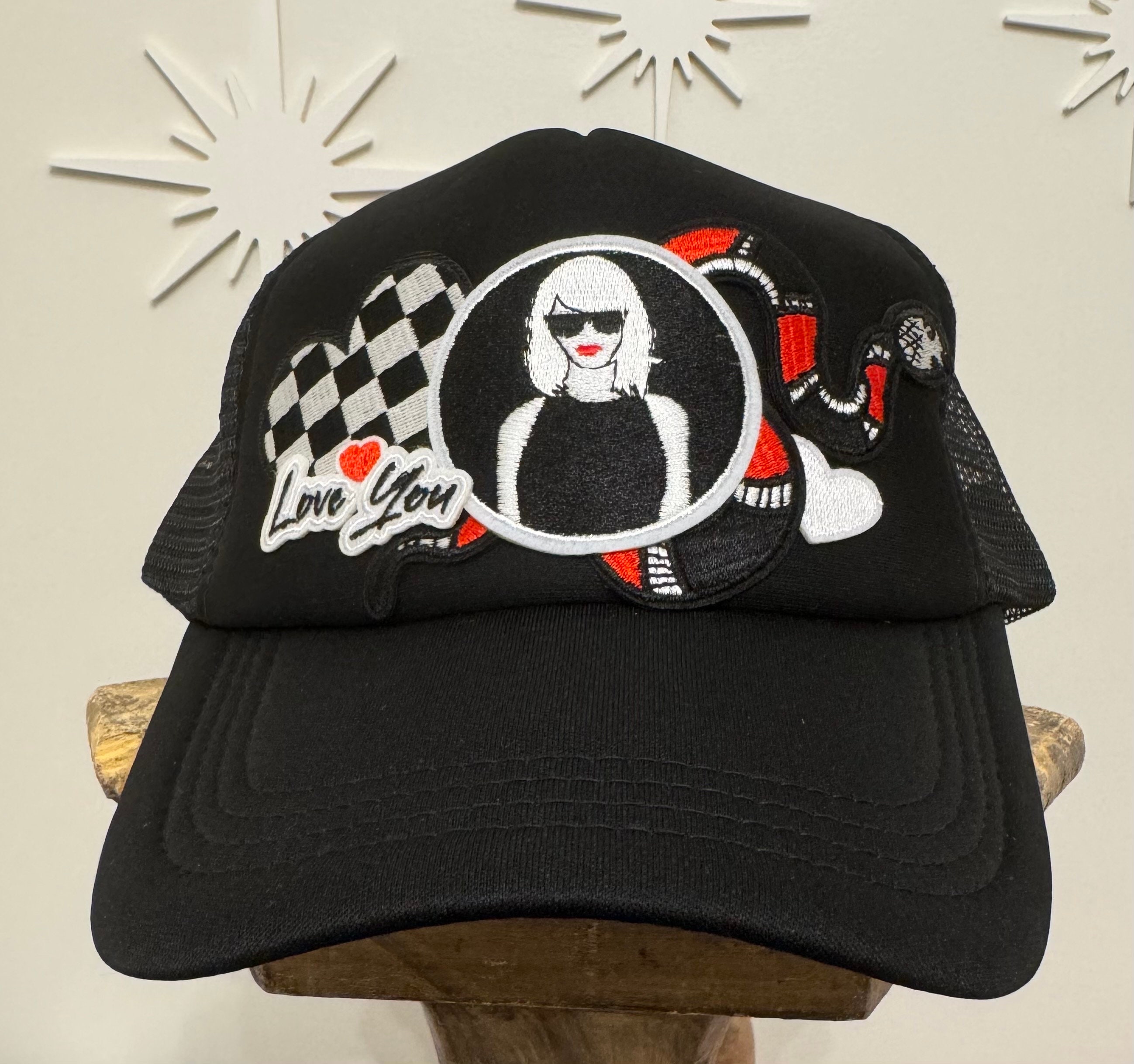 Original Taylor Swift Reputation Tour Trucker Hat Official Taylor Swift Reputation Stadium Tour Mesh Hat  main image 4