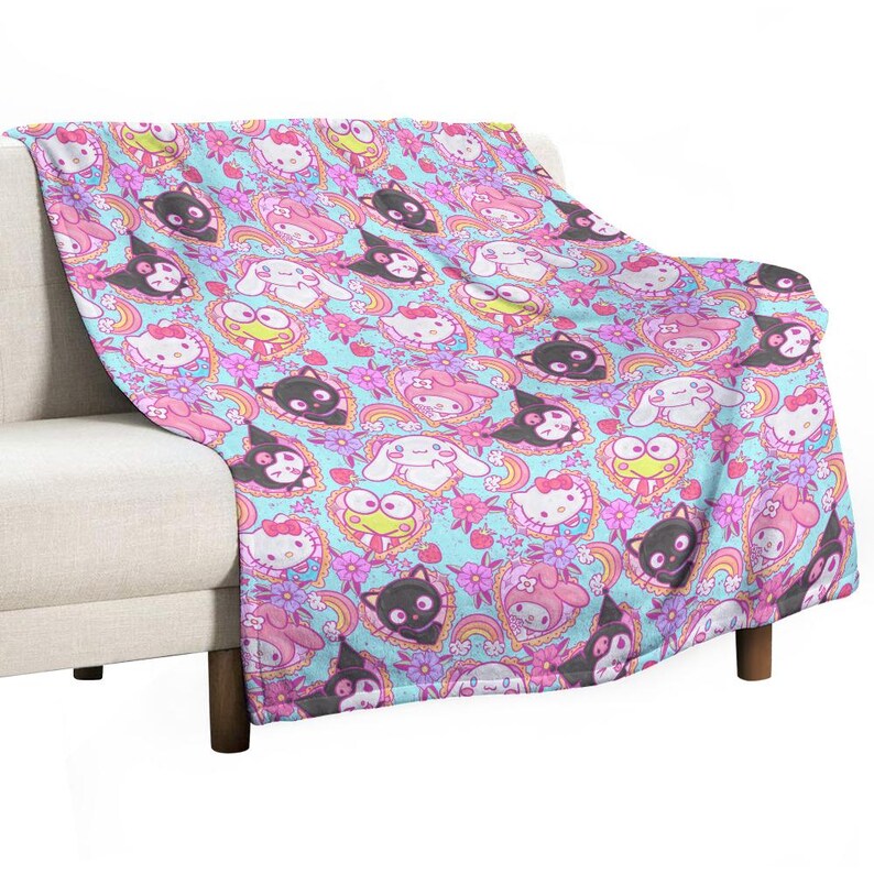 Childrens Hello Kitty, Kuromi, Keroppi, My Melody, Chococat, and