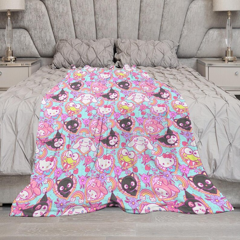 Childrens Hello Kitty, Kuromi, Keroppi, My Melody, Chococat, and