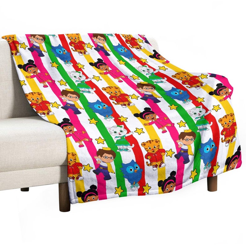Daniel Tiger's Neighbourhood Children's Adventure Blanket Etsy Hong Kong