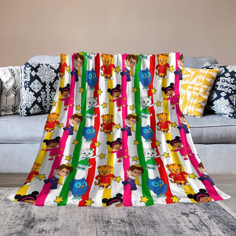 Daniel Tiger's Neighbourhood Children's Adventure Blanket Etsy Hong Kong