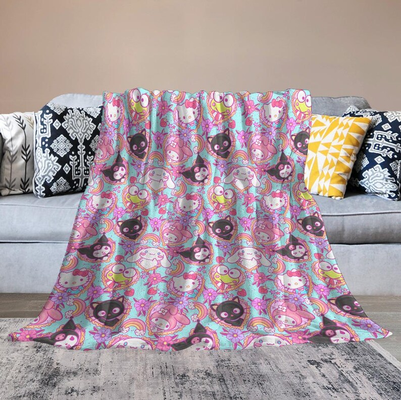 Childrens Hello Kitty, Kuromi, Keroppi, My Melody, Chococat, and