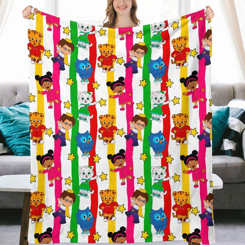 Daniel Tiger's Neighbourhood Children's Adventure Blanket Etsy Hong Kong