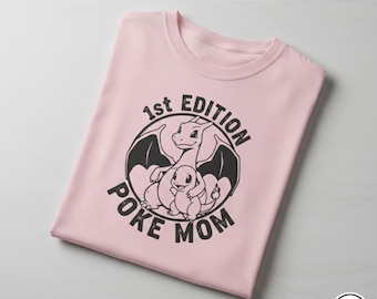 1st edition pokemom mothers day Design T-Shirt