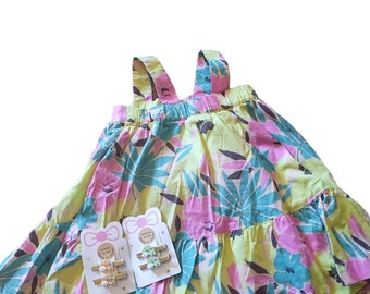 Girls vintage dress set size 2 birthday party mint condition