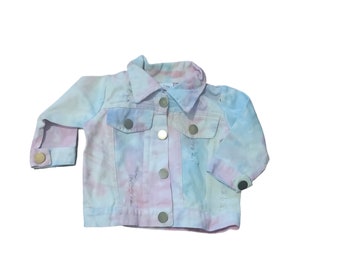 vintage baby tye dye jacket size 3-6 months gift giving holidays baby shower gift giving