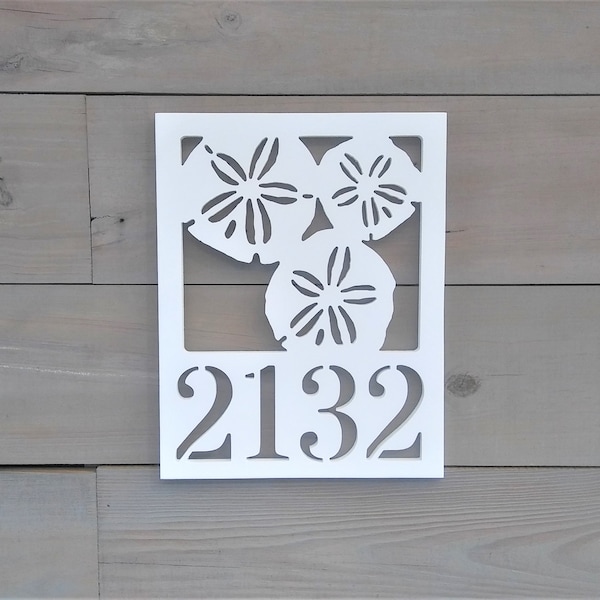 Coastal House Number Etsy