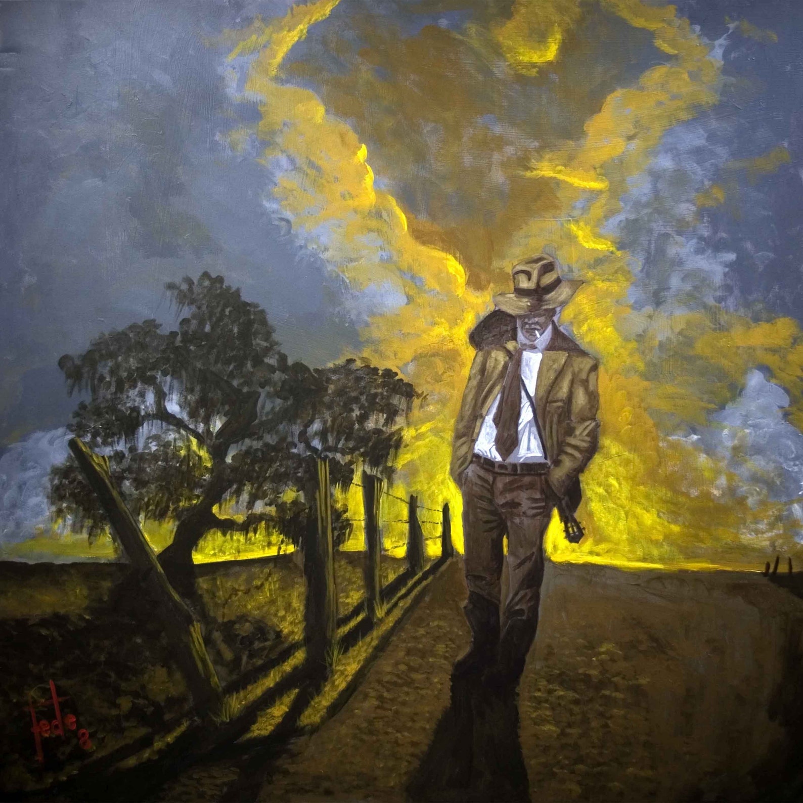 Robert Johnson at the Crossroads | Etsy