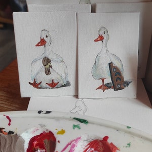 Canards peints personnalisés image 4