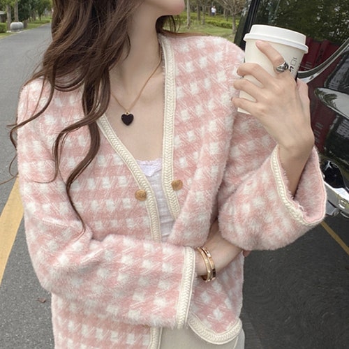 V Neck deals Cardigans For Women Autumn Sweater Coat Winter Cardigan