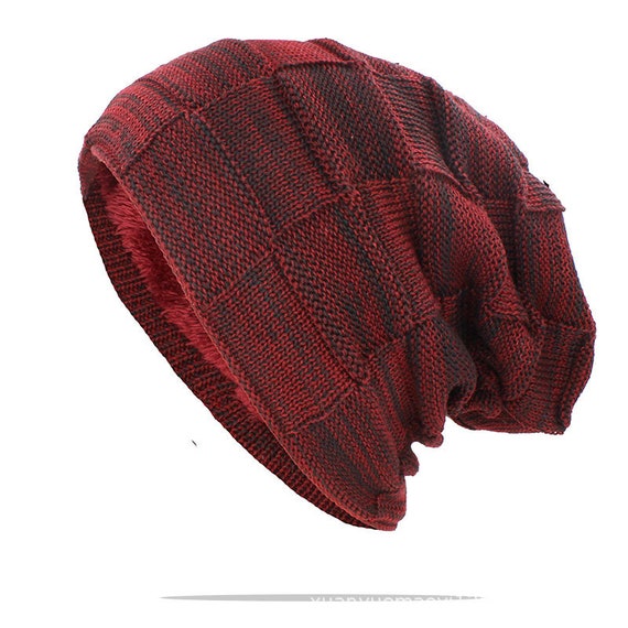 Wool Hat Handmade Plus Velvet 