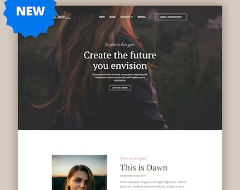 Dawn | WordPress Theme for Bloggers | WooCommerce Theme | Theme WordPress | WordPress Blog Theme | Wordpress Theme Ecommerce | Elementor