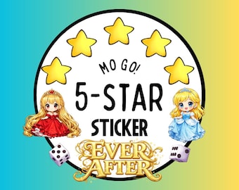 5 Star Sticker MoGo (1 pc) | Ever After Season!