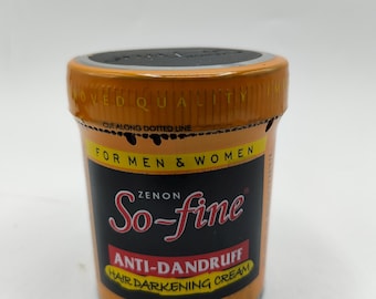 Zenon So-fine Anti-dandruff hair darkening cream 100gms