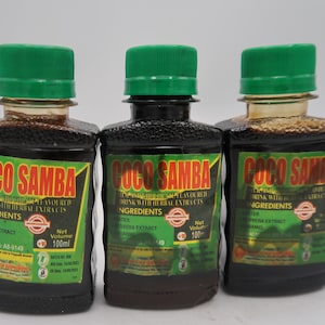 coco samba milk and chocolate flavored drink with herbal extracts 100ml