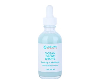 Ocean Glow Drops | Hyaluronic Acid Serum | Youth Serum | Face Serum | Natural Skincare | Organic Skincare | Facial Serum