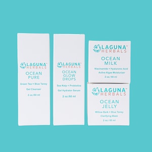 Seabased Beauty | Skincare Set| Face Ritual| Bye Breakouts| All natural beauty bundle| Greenbeauty
