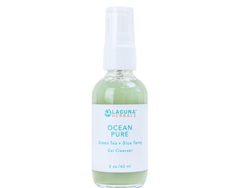Ocean Pure Gel Foaming Cleanser | Green Tea Face Wash | Foaming Face Wash| Gel Cleanser | Face Cleanser