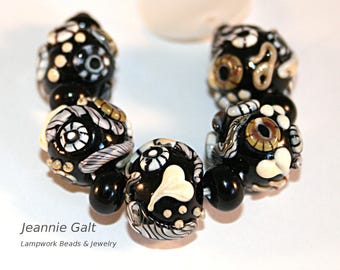 Lampwork  Art Jewelry by Jeanniesbeads #2807