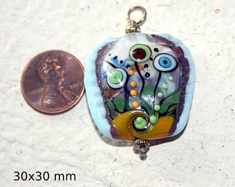 Lampwork  Art Jewelry by Jeanniesbeads #6978