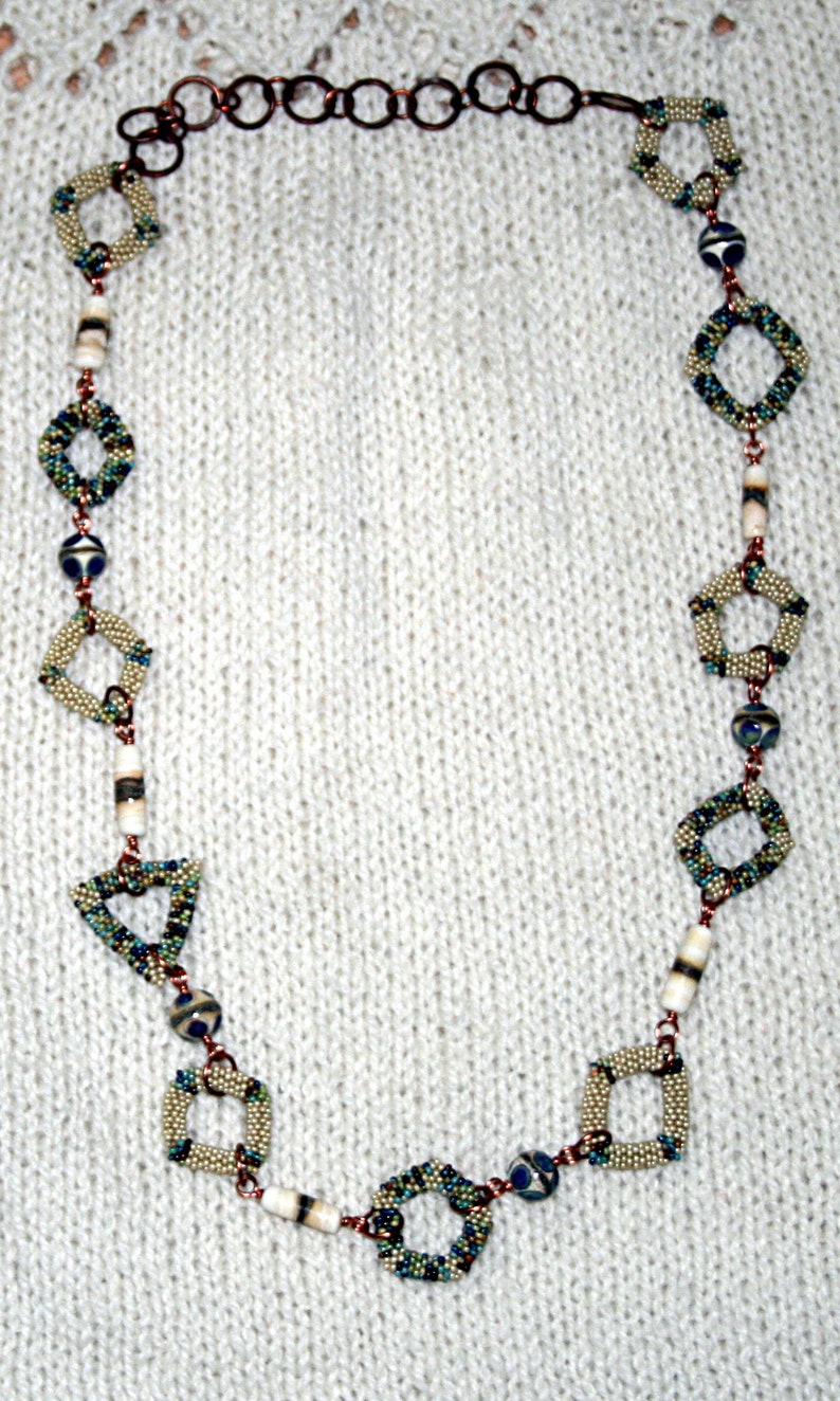 Lampwork Art Jewelry Necklace by Jeanniesbeads 5122 image 3