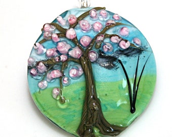 Lampwork  Art Beads by Jeanniesbeads  Boho  Lampwork focal bead by Jeannie Galt 4494