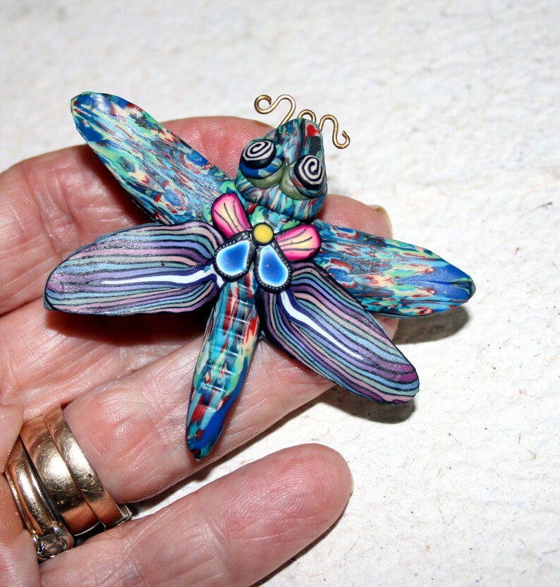 Lampwork and Polymer Art by Jeanniesbeads image 1